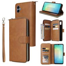 Samsung Galaxy A07 Fodral Multifunktionellt Läder Brun
