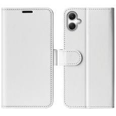 Samsung Galaxy A07 Fodral Crazy Horse Läder Vit