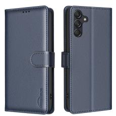 Samsung Galaxy S25 FE Fodral RFID Läder Blå
