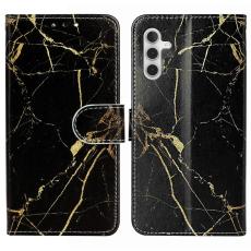 Samsung Galaxy S25 FE Fodral Med Tryck Svart Marmor