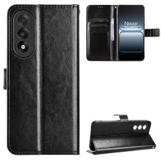 OnePlus Nord 5 5G Fodral Crazy Horse Läder Svart