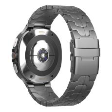 Samsung Galaxy Watch 8 46/44/40 mm Armband Metall Grå