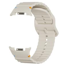 KALEBOL Galaxy Watch 8 46/44/40 mm Armband Wave Beige