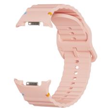 KALEBOL Galaxy Watch 8 46/44/40 mm Armband Wave Rosa