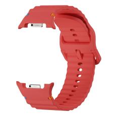 KALEBOL Galaxy Watch 8 46/44/40 mm Armband Wave Röd
