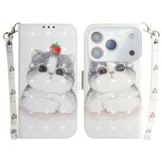 iPhone 17 Pro Fodral Med Tryck Gullig Katt