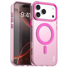 IMAK iPhone 17 Pro Max Skal MagSafe Anti Drop Rosa
