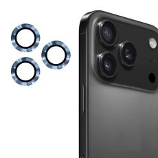 ENKAY Phone 17 Pro Max / 17 Pro Linsskydd Härdat Glas Blå
