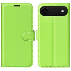iPhone Air Fodral Litchi Läder Grön