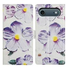 iPhone Air Fodral Med Tryck Lila Blommor