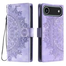 iPhone Air Fodral Mandala Läder Lila