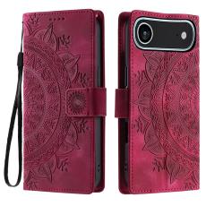 iPhone Air Fodral Mandala Läder Rosa