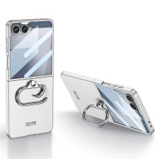 GKK Galazy Z Flip 7 Skal Kickstand Hybrid Silver
