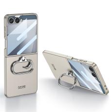 GKK Galazy Z Flip 7 Skal Kickstand Hybrid Titanium Grey