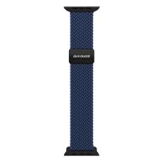 DUX DUCIS Apple Watch 42/44/45/46/49 mm Armband Flätat Mörk Blå