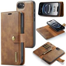 DG.MING iPhone 16e 2in1 Magnet Fodral / Skal Brun