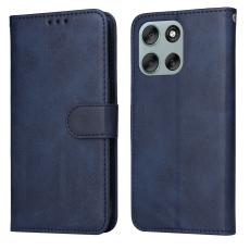 Motorola Moto G56 5G Fodral Läder Blå