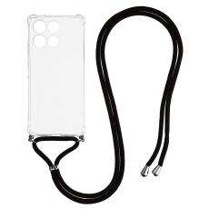 Motorola Moto G56 5G Skal Med Mobilsnöre Transparent