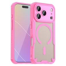iPhone 17 Pro Skal MagSafe Hybrid Armor Rosa