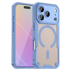 iPhone 17 Pro Skal MagSafe Hybrid Armor Blå