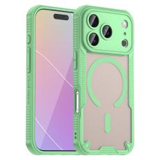 iPhone 17 Pro Skal MagSafe Hybrid Armor Grön