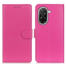 Xiaomi Redmi A5 Fodral Litchi L&auml;der Rosa