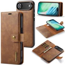 DG.MING iPhone 17 Air 2in1 Magnet Fodral / Skal Brun