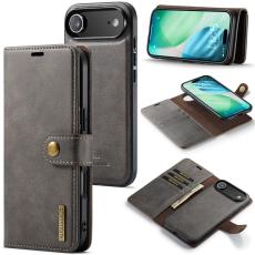DG.MING iPhone 17 Air 2in1 Magnet Fodral / Skal Grå