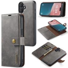DG.MING iPhone 17 2in1 Magnet Fodral / Skal Grå