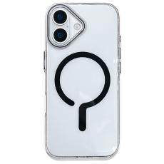 iPhone 17 Skal MagSafe Transparent / Svart