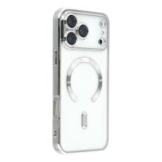 iPhone 17 Pro Skal MagSafe Electroplated TPU Silver