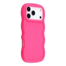iPhone 17 Pro Mobilskal Wavy Rosa
