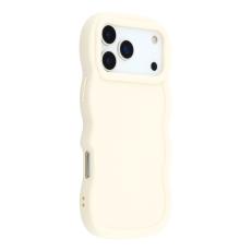 iPhone 17 Pro Mobilskal Wavy Off White