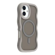 iPhone 17 Skal MagSafe Wavy Matt Grå