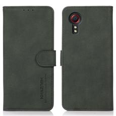 KHAZNEH Samsung Galaxy Xcover 7 Fodral Läder Grön