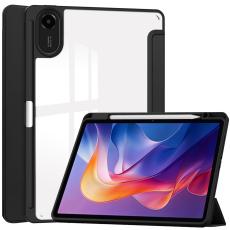 Xiaomi Redmi Pad 2 Fodral Tri-Fold Hybrid Svart