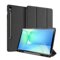 DUX DUCIS Galaxy Tab S10 FE Plus Fodral DOMO Tri-Fold Svart
