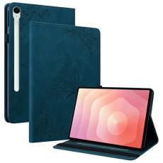 Samsung Galaxy Tab S11 Fodral Butterfly Flower Blå