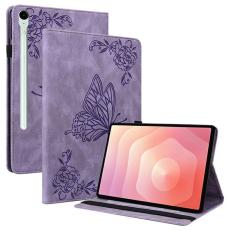 Samsung Galaxy Tab S11 Fodral Butterfly Flower Lila