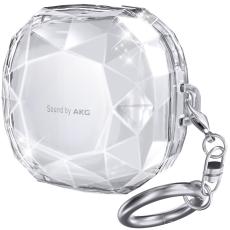 AHASTYLE Galaxy Buds 2/Pro/Live Skal Diamond Transparent