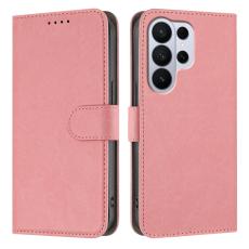 Samsung Galaxy S26 Ultra Fodral Solid L&auml;der Rosa