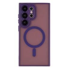 WANLONFENG Galaxy S26 Ultra Skal MagSafe Shockproof Lila