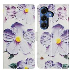 Samsung Galaxy S26/S26 Pro Fodral Med Tryck Lila Blommor
