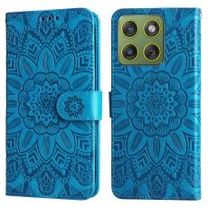 Motorola Edge 70 Fodral Mandala L&auml;der Bl&aring;