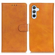 Samsung Galaxy A37 5G Pl&aring;nboksfodral L&auml;der Brun