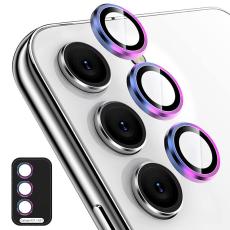 ENKAY Galaxy A57 / A37 5G Linsskydd H&auml;rdat Glas Colorful