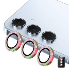ENKAY Galaxy A57 / A37 5G Linsskydd Glitter Colorful