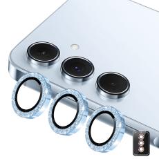 ENKAY Galaxy A57 / A37 5G Linsskydd Glitter Bl&aring;