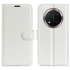 Honor Magic7 Lite Fodral Litchi L&auml;der Vit