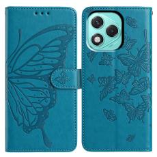 Honor 400 Lite Fodral Fj&auml;ril Tryck Bl&aring;